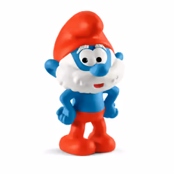 schleich The Smurfs 20814, 3 anno/i, The Smurfs, Blu, Plastica