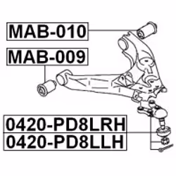 FEBEST MAB-010 non classificato