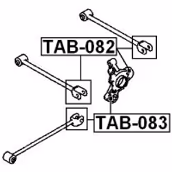 FEBEST TAB-082 non classificato - Vista aggiuntiva 2