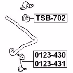 FEBEST TSB-702 non classificato