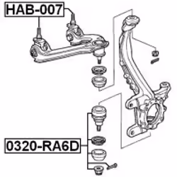 FEBEST HAB-007 non classificato