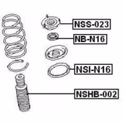 FEBEST NSS-023 non classificato