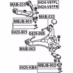 FEBEST MAB-032 non classificato