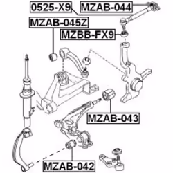 FEBEST MZAB-043 non classificato
