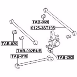 FEBEST TAB-002RUB non classificato