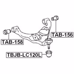 FEBEST TAB-158 non classificato