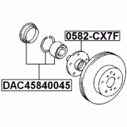 FEBEST DAC45840045 non classificato
