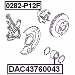 FEBEST DAC43760043 non classificato