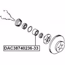 FEBEST DAC38740236-33 non classificato