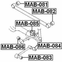 FEBEST MAB-086 non classificato - Vista aggiuntiva 2
