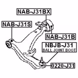 FEBEST NAB-J31B non classificato