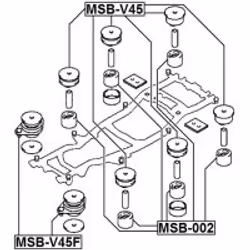 FEBEST MSB-V45F non classificato