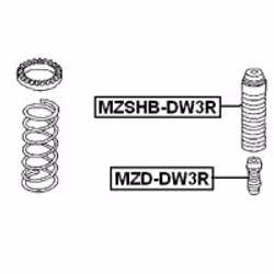 FEBEST MZSHB-DW3R non classificato