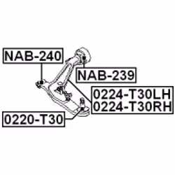 FEBEST NAB-240 non classificato