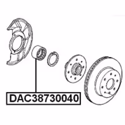 FEBEST DAC38730040 non classificato - Vista aggiuntiva 2