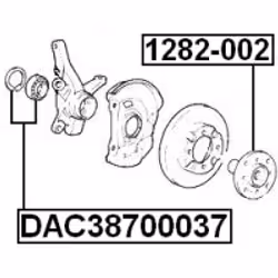 FEBEST DAC38700037