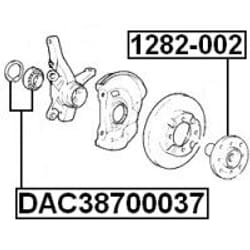 FEBEST DAC38700037 non classificato