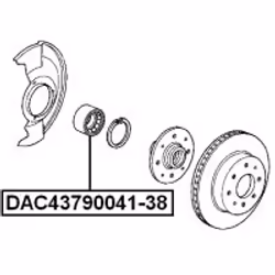 FEBEST DAC43790041-38 non classificato - Vista aggiuntiva 2