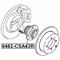 FEBEST 0482-CSA43R non classificato