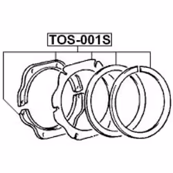 FEBEST TOS-001S non classificato