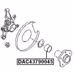 FEBEST DAC43790045 non classificato