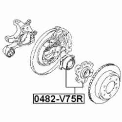 FEBEST 0482-V75R non classificato