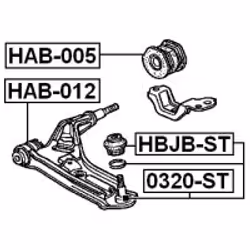 FEBEST HBJB-ST non classificato