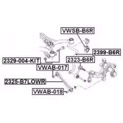 FEBEST 2323-B6R non classificato