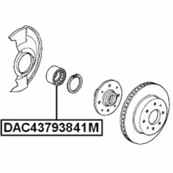 FEBEST DAC43793841M non classificato