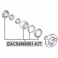 FEBEST DAC54960051-KIT non classificato