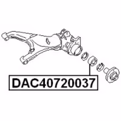 FEBEST DAC40720037 non classificato