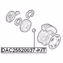 FEBEST DAC25520037-KIT non classificato