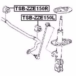 FEBEST TSB-ZZE150L non classificato