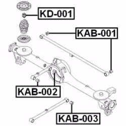 FEBEST KAB-003 non classificato