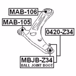 FEBEST MAB-106 non classificato