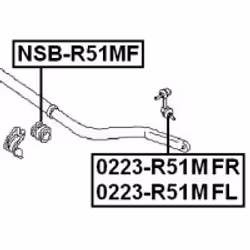 FEBEST NSB-R51MF non classificato