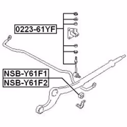 FEBEST NSB-Y61F2 non classificato