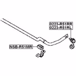 FEBEST NSB-R51MR non classificato