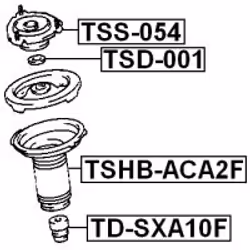 FEBEST TD-SXA10F non classificato