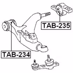FEBEST TAB-235 non classificato - Vista aggiuntiva 2