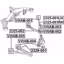 FEBEST VWAB-005 non classificato