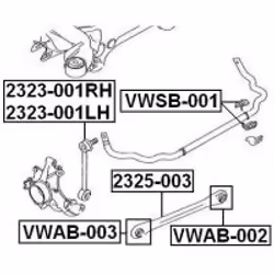 FEBEST VWSB-001 non classificato