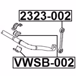 FEBEST VWSB-002 non classificato