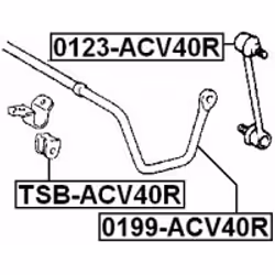 FEBEST TSB-ACV40R non classificato
