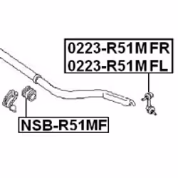 FEBEST 0223-R51MFR non classificato