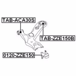 FEBEST TAB-ZZE150B non classificato