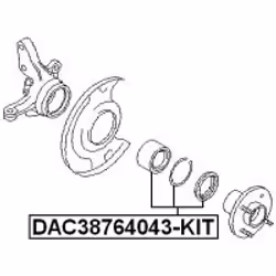 FEBEST DAC38764043-KIT non classificato
