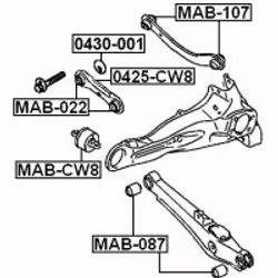 FEBEST 0425-CW8 non classificato - Vista aggiuntiva 2