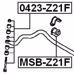 FEBEST 0423-Z21F non classificato - Vista aggiuntiva 2