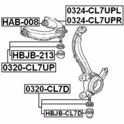 FEBEST 0324-CL7UPL non classificato